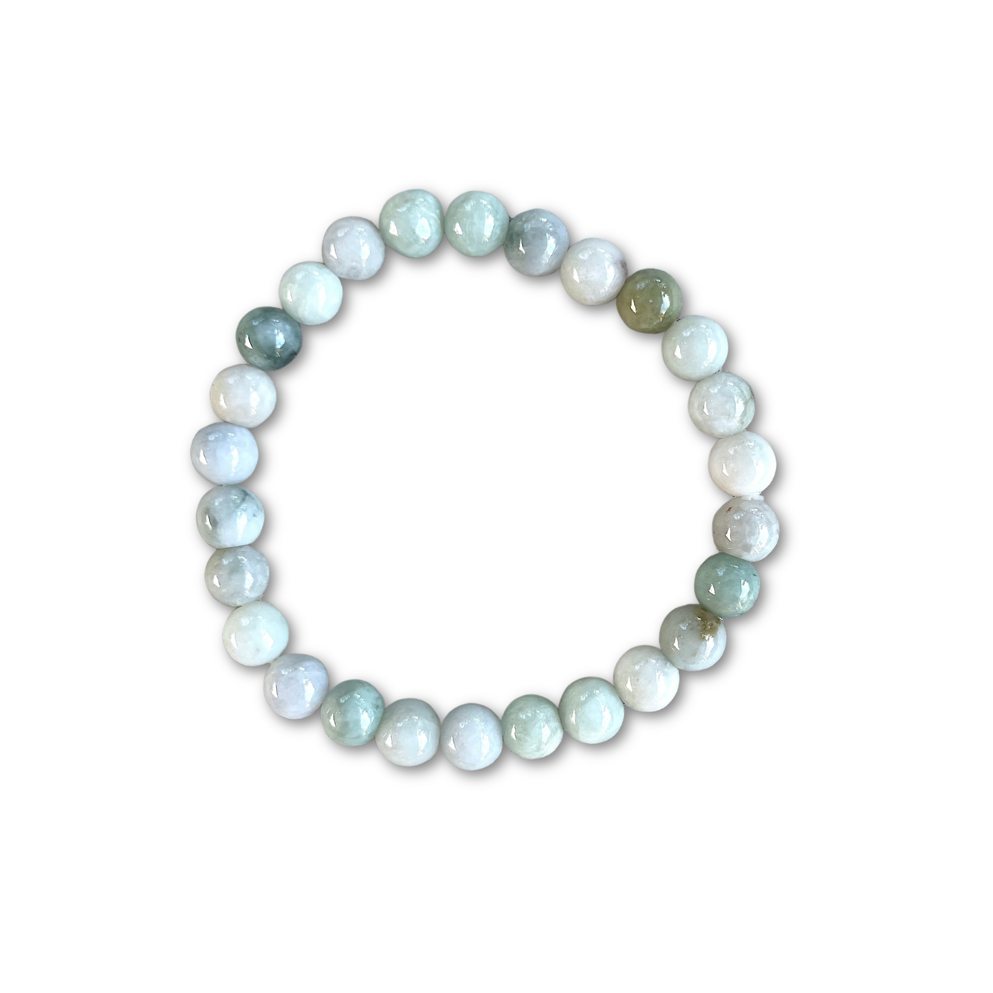 Crystal Healing Beaded Bracelet, Labradorite