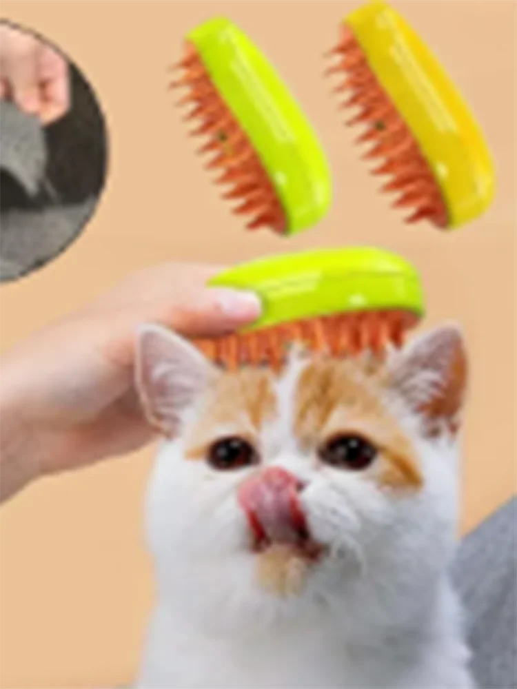 Hot pet spray massage comb