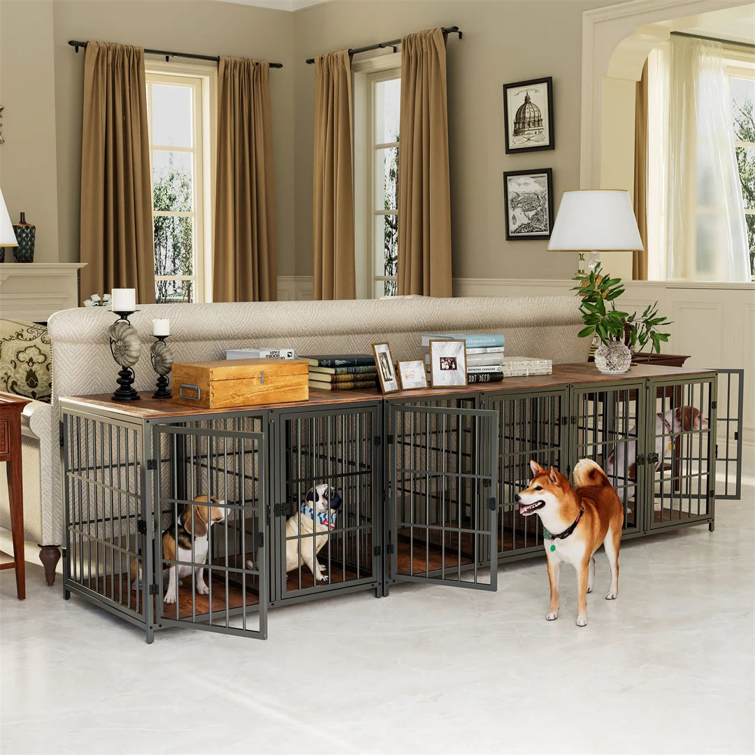 Heavy Duty Furniture Style Dog Cage  
