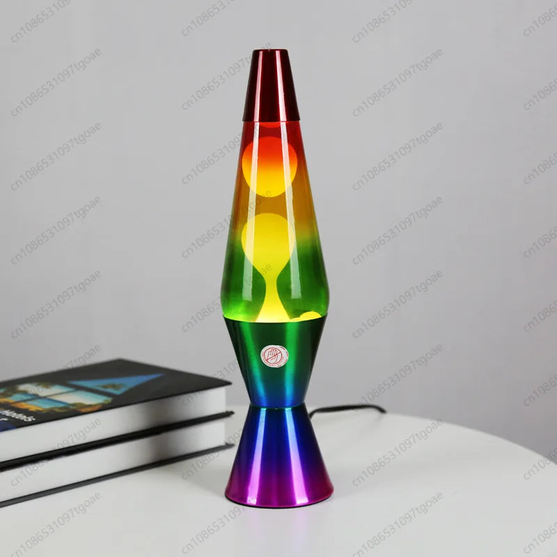  Volcano lava lamp.  
