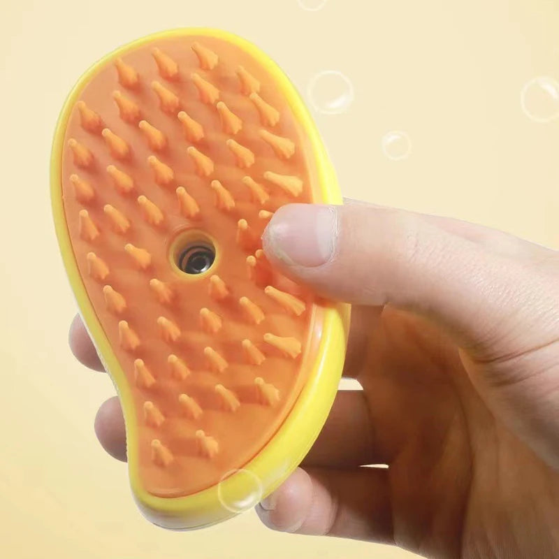 Hot pet spray massage comb