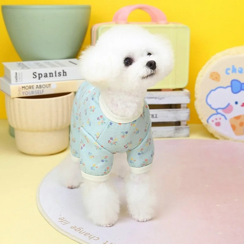 Soft Cotton Dog Jumpsuits 