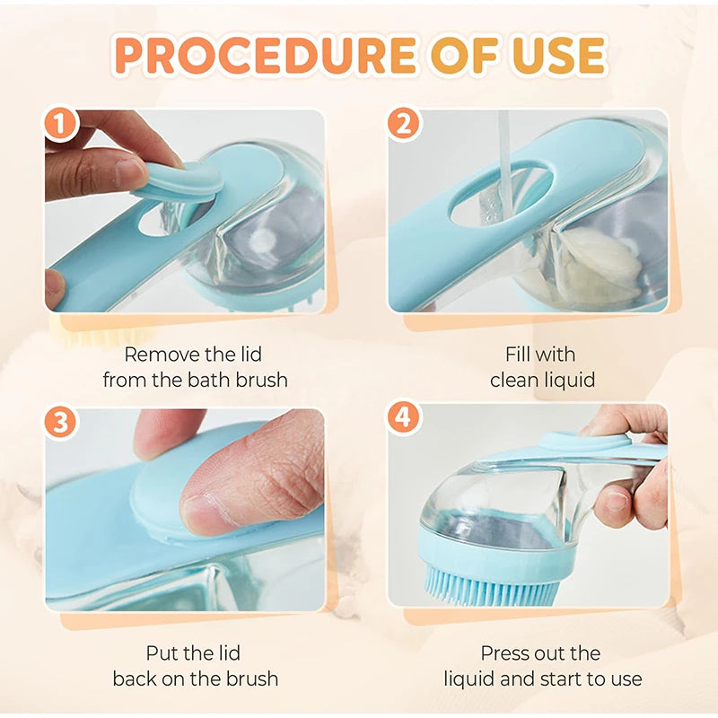 Pet Bath Brush  