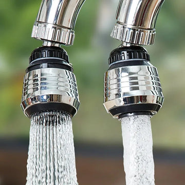 360° Rotating Kitchen Faucet Pressurized Anti-Splash Extended Filter Foam Universal Faucet Head Sprayer for Kitchen