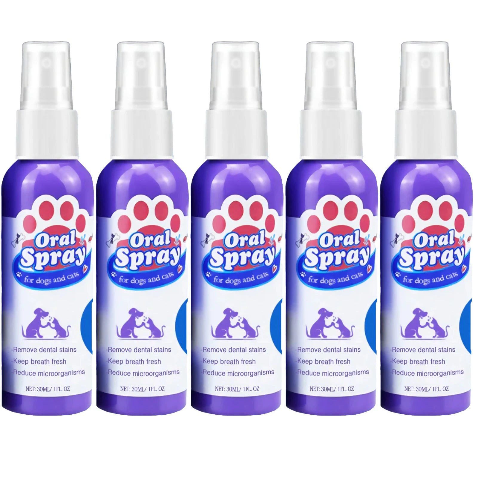 Pet Dental Spray for Dogs and Cats 
