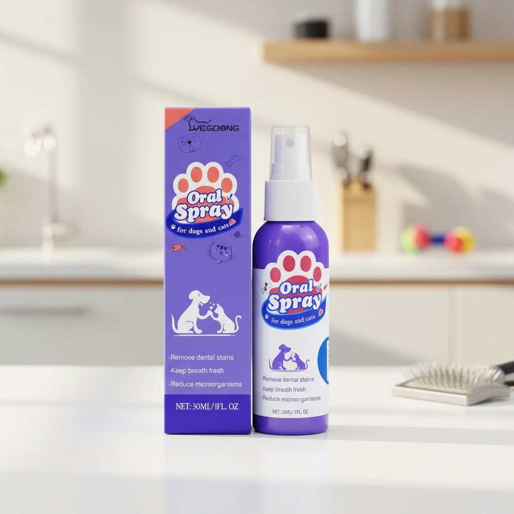 Pet Dental Spray for Dogs and Cats 