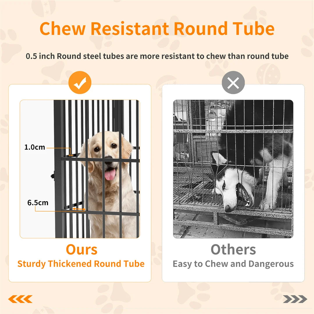Heavy Duty Furniture Style Dog Cage  