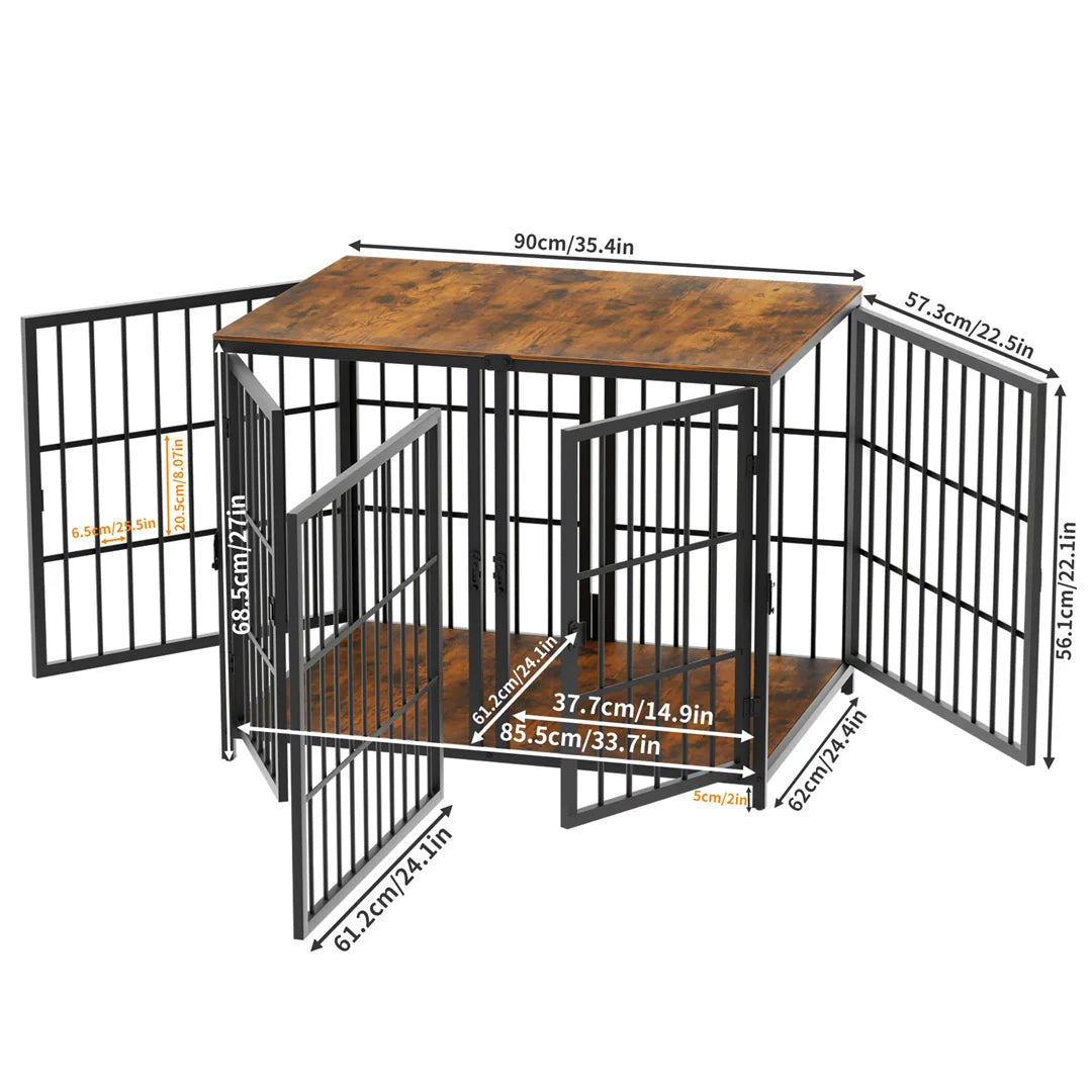 Heavy Duty Furniture Style Dog Cage  