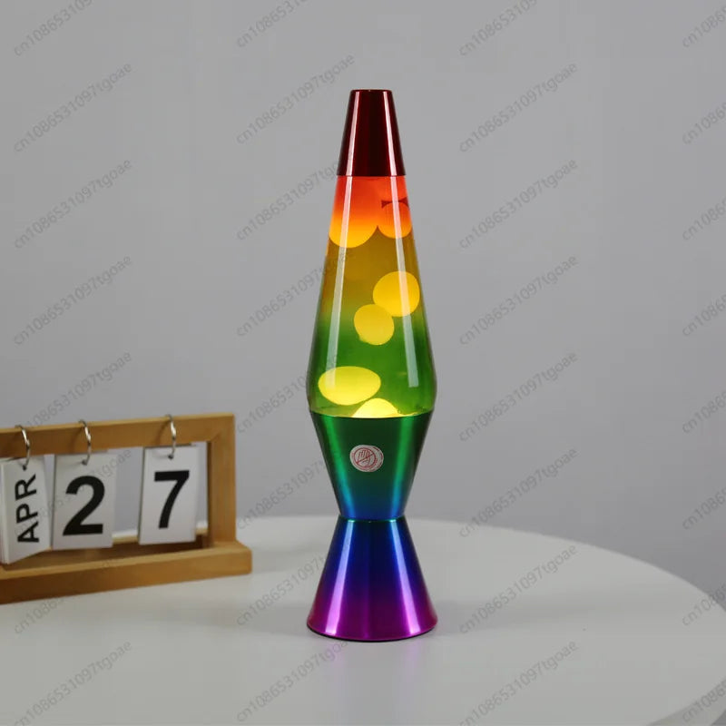 Volcano lava lamp.  