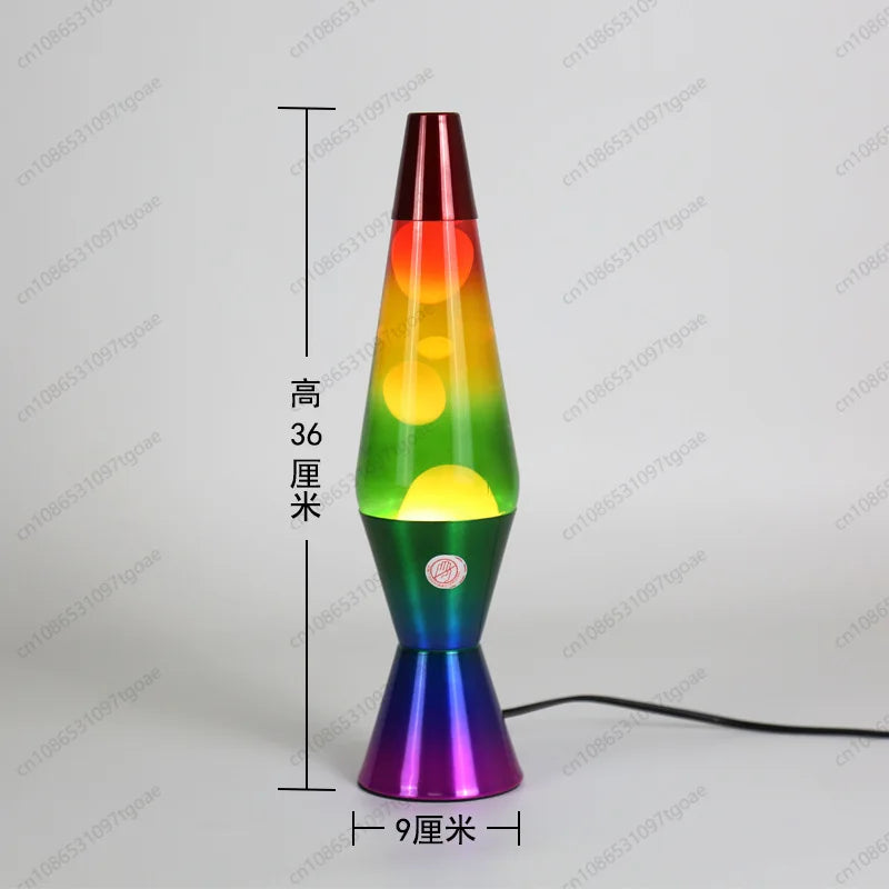 Volcano lava lamp.  