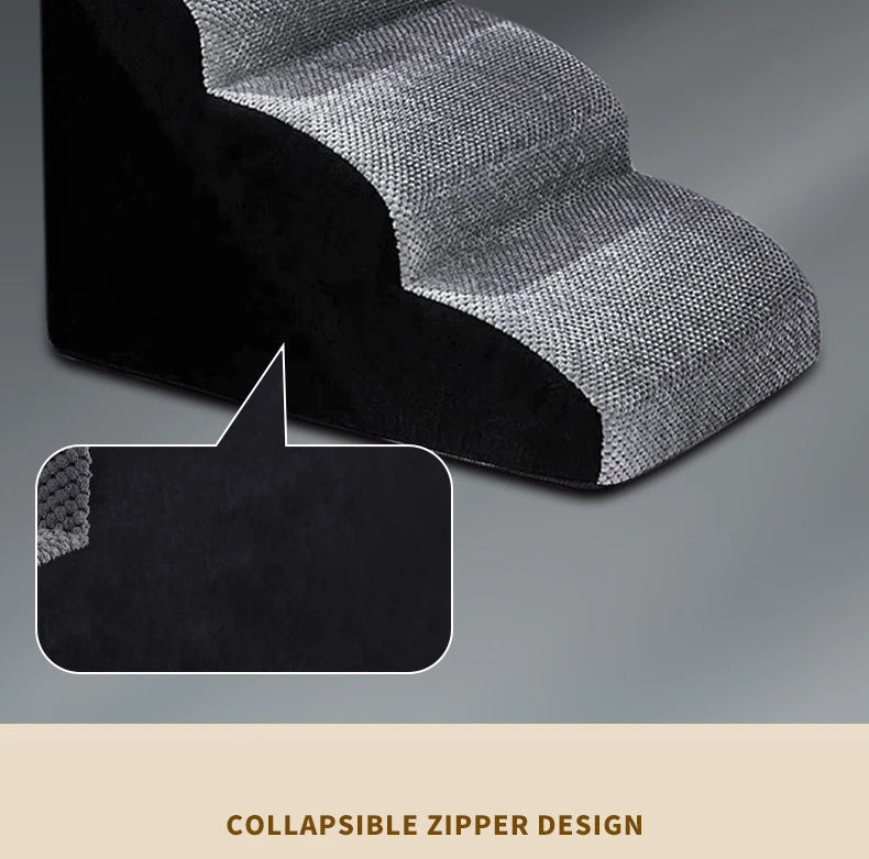Pet 2/3 Step Dog Stair Cat Pet Ramp Ladde 