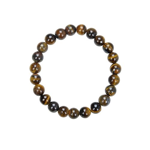 Crystal Healing Beaded Bracelet, White Howlite